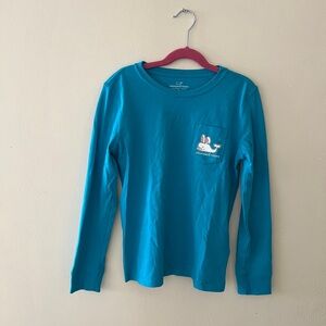 Kids Blue Long Sleeve Shirt